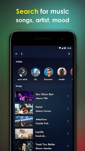 Screenshot From Our Music Player - MH Player Review
