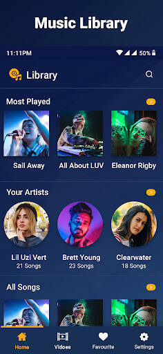Screenshot From Our Music Player - MP3 Play Music Review