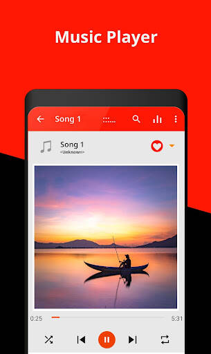 Screenshot From Our Music Player Review