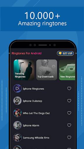 Screenshot From Our Music ringtones for phone Review