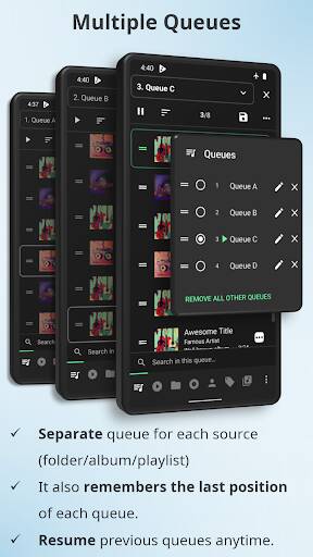 Screenshot From Our Musicolet Music Player Review