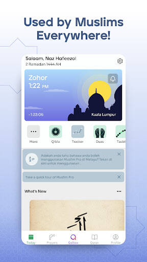 Screenshot From Our Muslim Pro: Ramadan 2023 Review