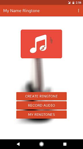 Screenshot From Our My Name Ringtone Maker Review