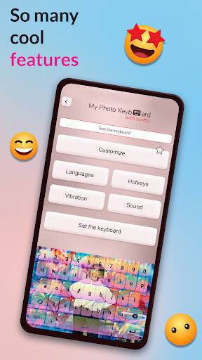 Screenshot From Our My Photo Keyboard with Emoji Review