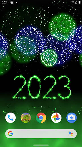 Screenshot From Our New Year 2023 Fireworks 4D Review