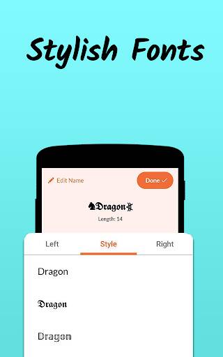 Screenshot From Our Nickname Fire: Nickfinder App Review