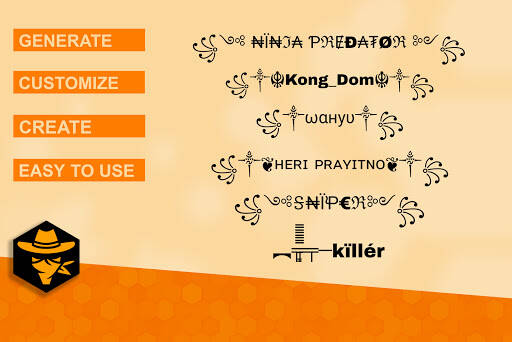 Screenshot From Our Nickname Generator for Gamers Review
