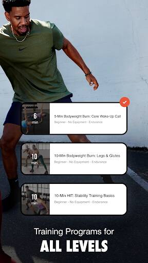 Screenshot From Our Nike Training Club: Fitness Review