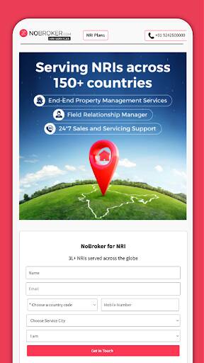 Screenshot From Our NoBroker For NRIs Review