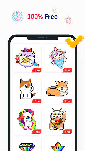 Screenshot From Our No.Pix Color by Number & Pixel Review