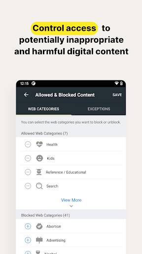Screenshot From Our Norton Family Parental Control Review