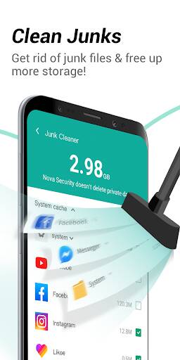 Screenshot From Our Nova Security - Virus Cleaner Review
