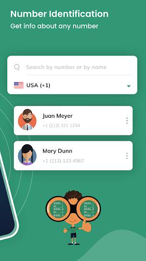 Screenshot From Our NumberBook- Caller ID & Spam B Review