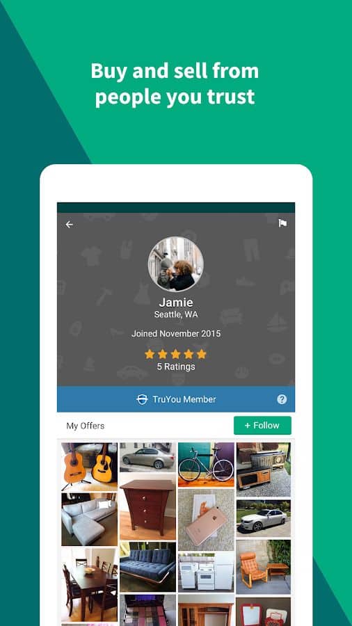 Screenshot From Our OfferUp Review