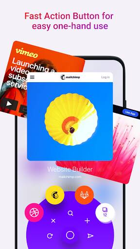 Screenshot From Our Opera Touch Review