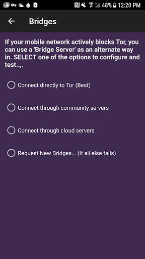 Screenshot From Our Orbot: Tor for Android Review