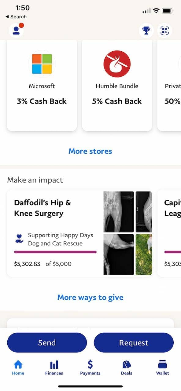 Screenshot From Our Paypal Review