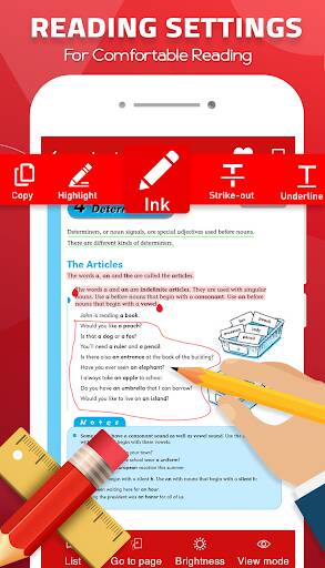 Screenshot From Our PDF Reader for Android Review