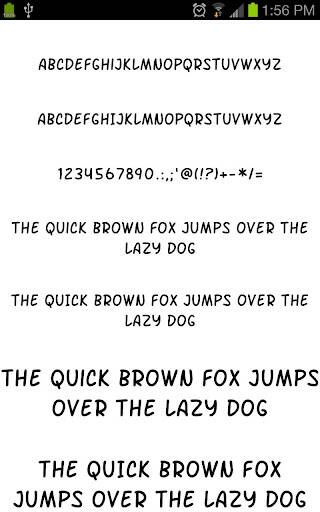 Screenshot From Our Pencil Fonts Message Maker Review