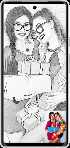 Screenshot From Our Pencil Photo Sketch : Drawing Review