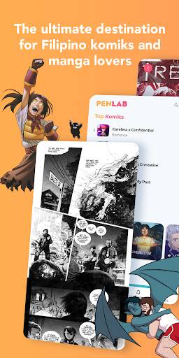Screenshot From Our Penlab - Comics Manga Webtoons Review