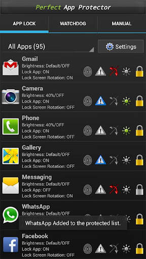 Screenshot From Our Perfect AppLock(App Protector) Review