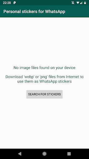 Screenshot From Our Personal stickers for WhatsApp Review