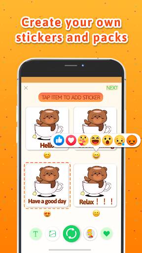 Screenshot From Our Personal stickers StickerMaker Review