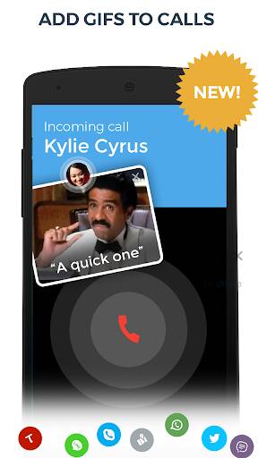 Screenshot From Our Phone Dialer & Contacts: drupe Review