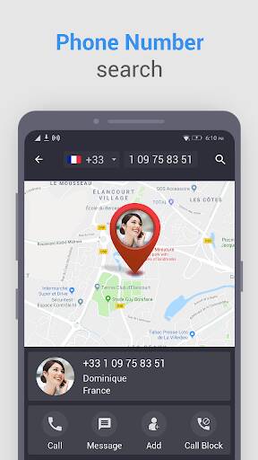 Screenshot From Our Phone Number Tracker & Locator Review