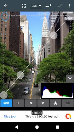 Screenshot From Our Photo Editor Review