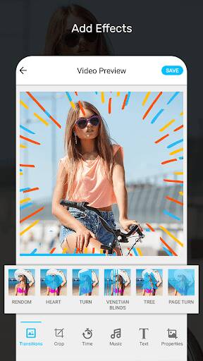 Screenshot From Our Photo Video Maker with Music Review