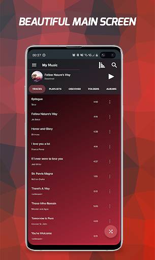 Screenshot From Our Pi Music Player - MP3 Player Review
