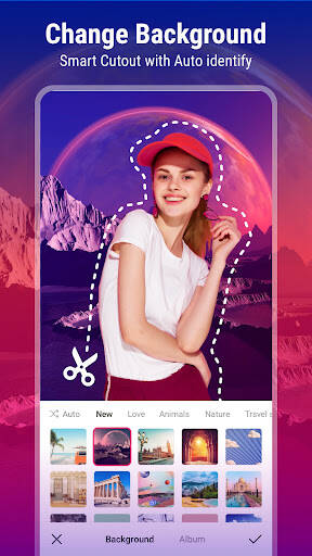Screenshot From Our PickU: Photo Editor & Cutout Review