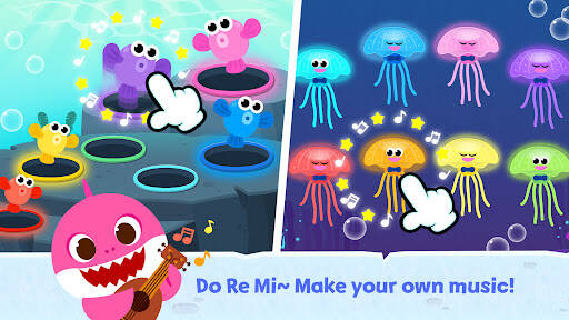 Screenshot From Our Pinkfong Baby Shark: Kid Games Review