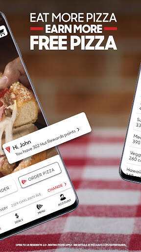 Screenshot From Our Pizza Hut - Food Delivery & Ta Review