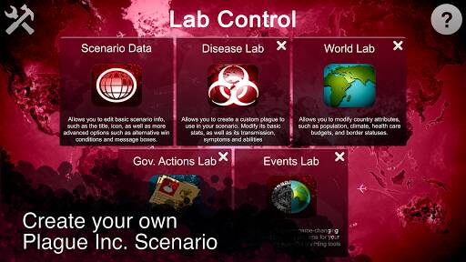 Screenshot From Our Plague Inc: Scenario Creator Review