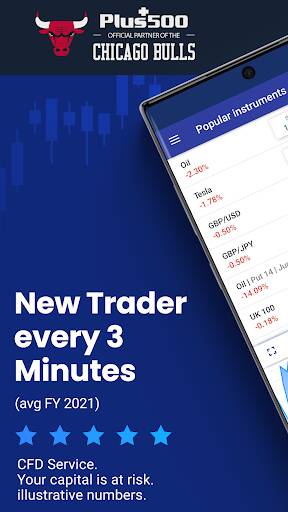 Screenshot From Our Plus500 Trading Review