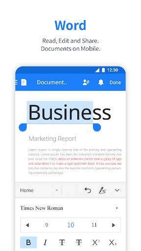 Screenshot From Our Polaris Office: Edit&View, PDF Review