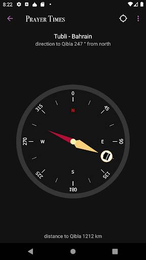Screenshot From Our Prayer Times Review