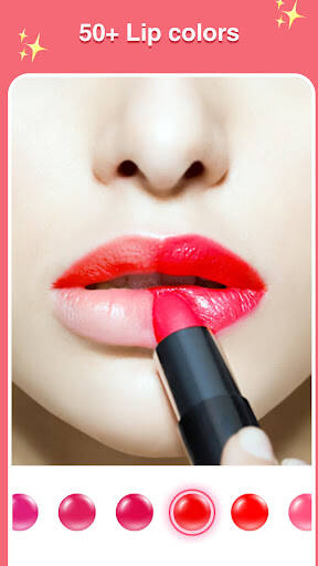 Screenshot From Our Pretty Makeup - Beauty Camera Review