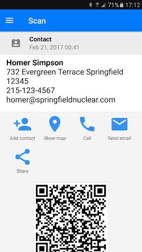 Screenshot From Our QR & Barcode Scanner Review