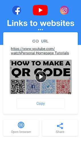 Screenshot From Our QR Code Scanner & Barcode Review