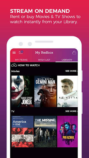 Screenshot From Our Redbox: Rent. Stream. Buy. Review