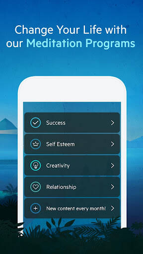 Screenshot From Our Relax Meditation: Guided Mind Review
