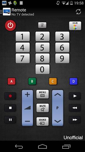 Screenshot From Our Remote for Samsung TV Review