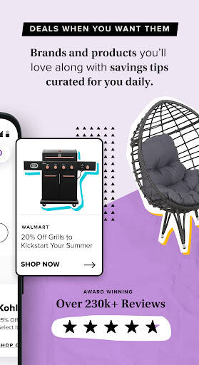 Screenshot From Our RetailMeNot Coupons, Cash Back Review