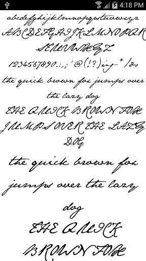 Screenshot From Our Romance Fonts Message Maker Review