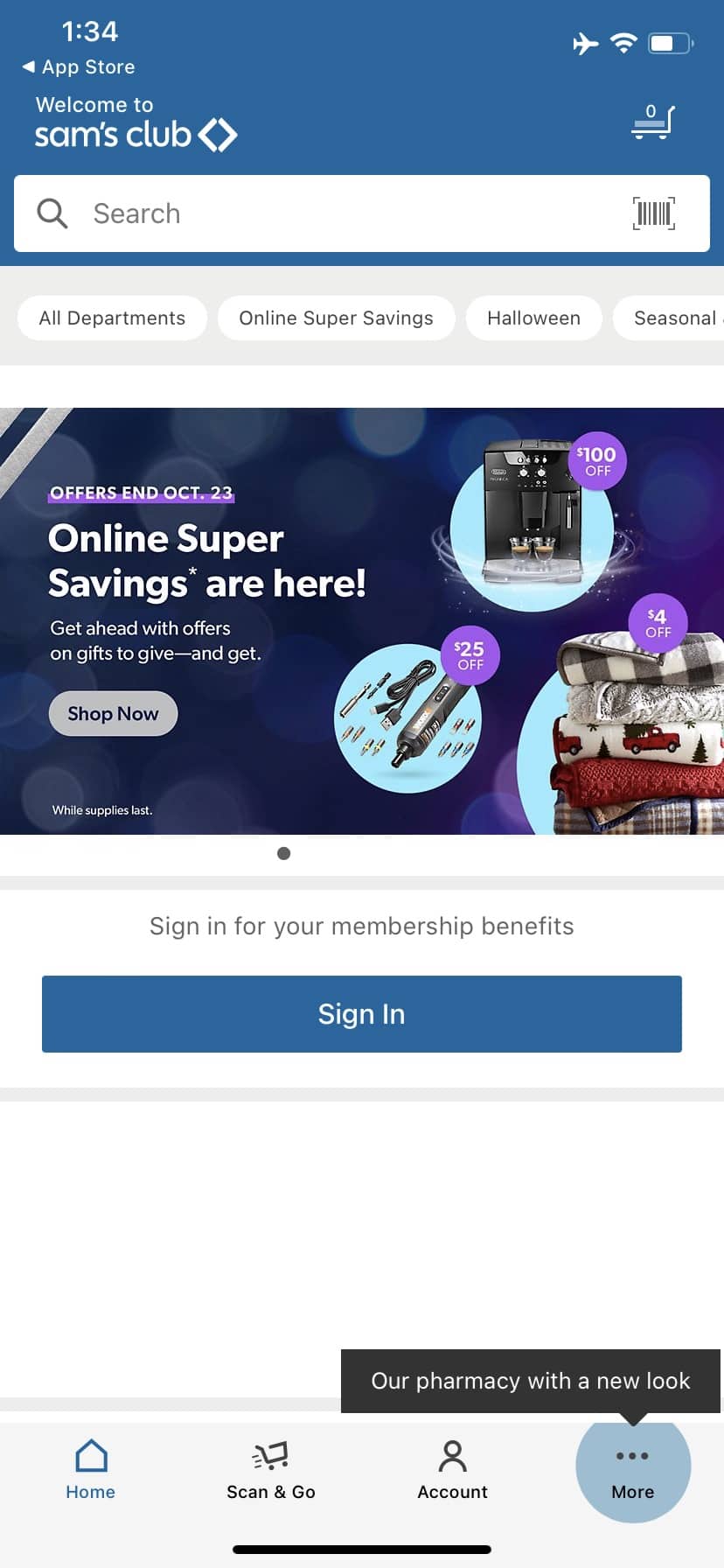 Screenshot From Our Sam's Club Review