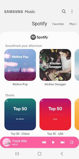 Screenshot From Our Samsung Music Review